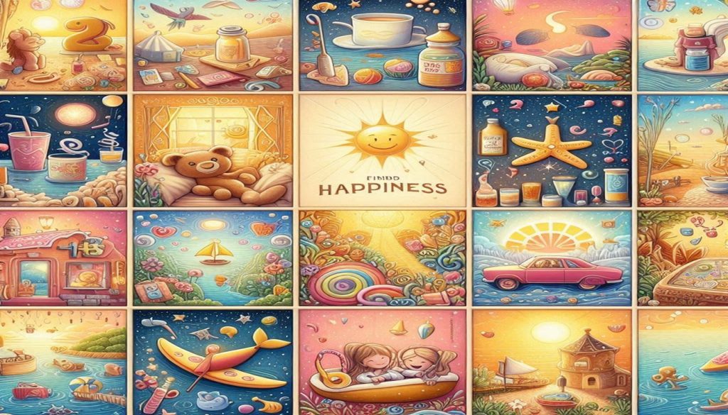 A collection of uplifting quotes on finding happiness to brighten your day.